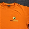 Das Heli Tamina T-Shirt mit bester Qualität. Das Logo ist vorne und dezent platziert. Farben: schwarz, grau, blau oder orange. Grössen: S, M, L oder XL. à CHF 19.00.