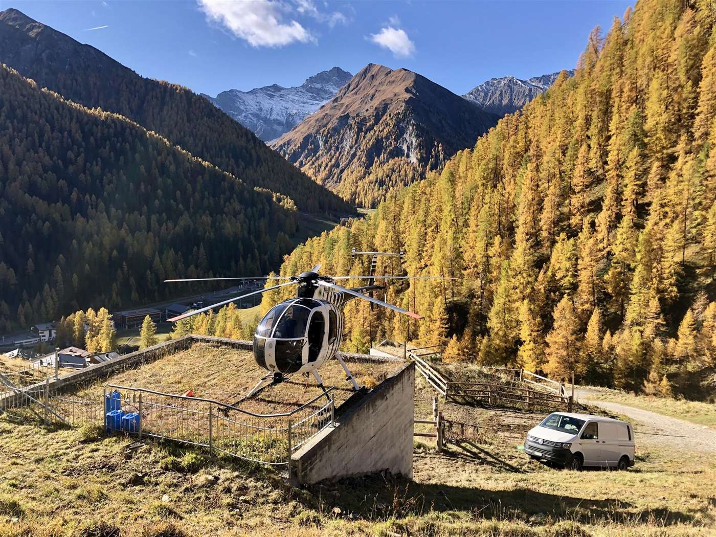 Take off in den Herbst