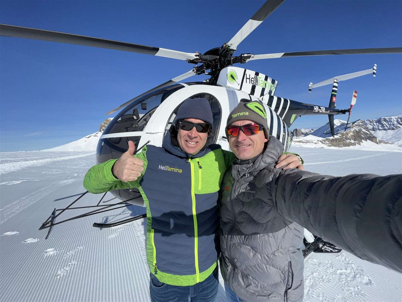 Remo Niederer ist Hochgebirgs-Fluglehrer!