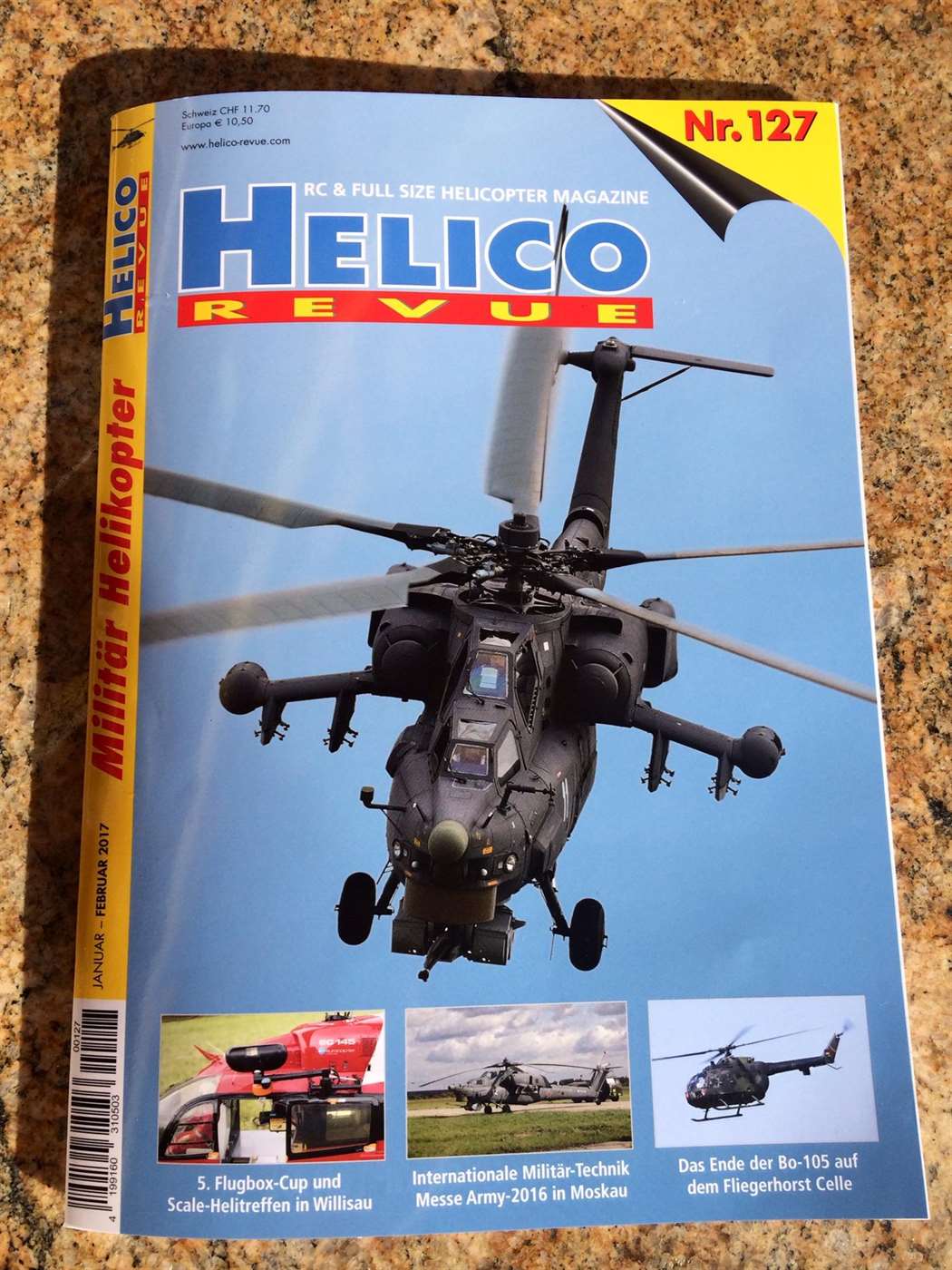 Die HeliTamina in der Helico Revue